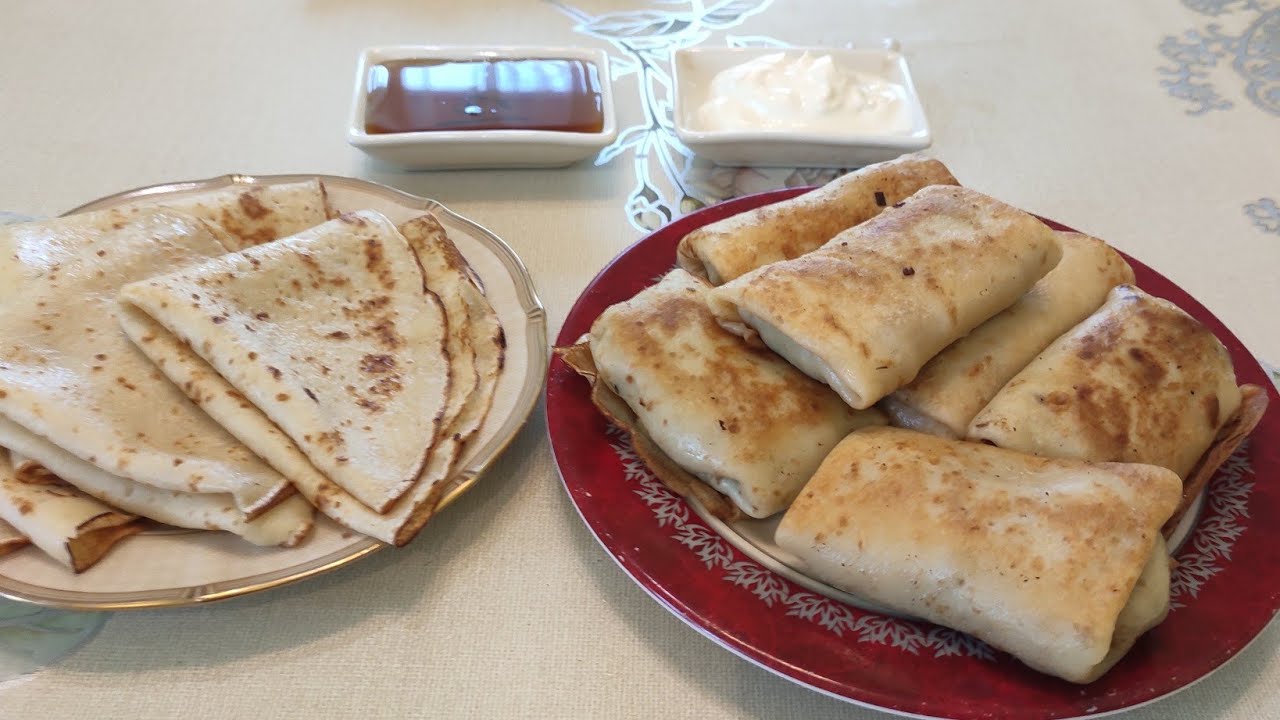 Блинчики с мясом. Очень вкусные!!!