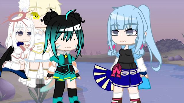 🧦Socks in the water🧦 | GC | Mlbb x Genshin x Gacha | Ft. Paimon, Lumine, Ayaka, Wanwan смотреть онлайн