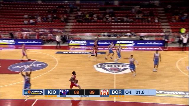 James Robinson III FOR THE WIN! (Igokea - Borac, 25.9.2021) смотреть онлайн