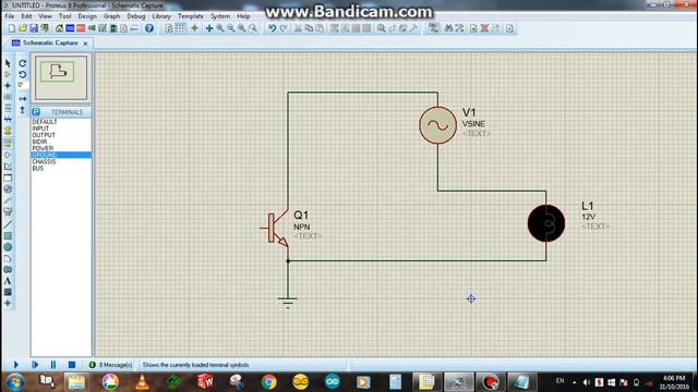 How to use a Transistor as Switch - Proteus Simulation Tutorial смотреть онлайн