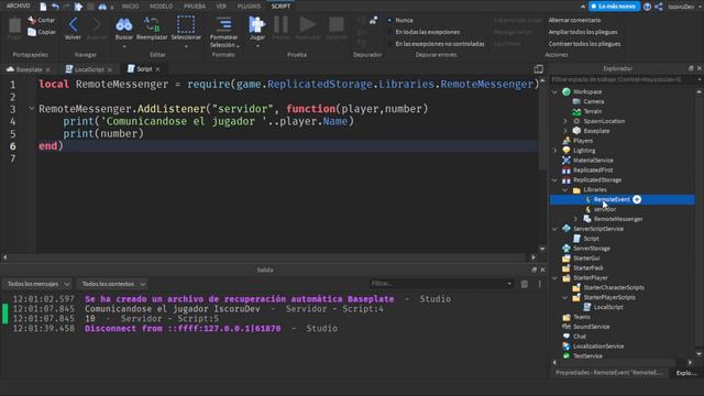 Deja de utilizar RemoteEvents y RemoteFunctions, te explico como en Roblox Studio смотреть онлайн