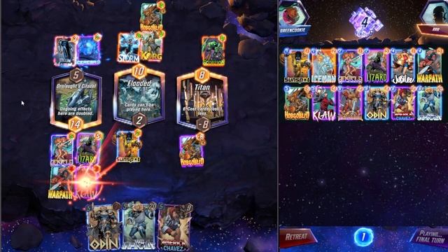 Jubilee and Heimdall on a 2 lane deck! Fun deck pool 2 Marvel Snap. смотреть онлайн