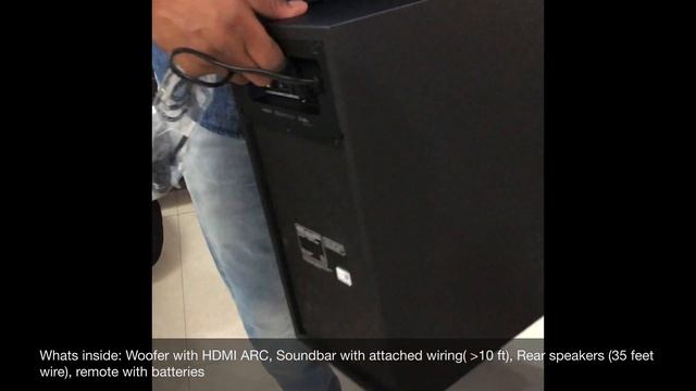 SONY HT S500RF ?? Unboxing & Sound Test ??