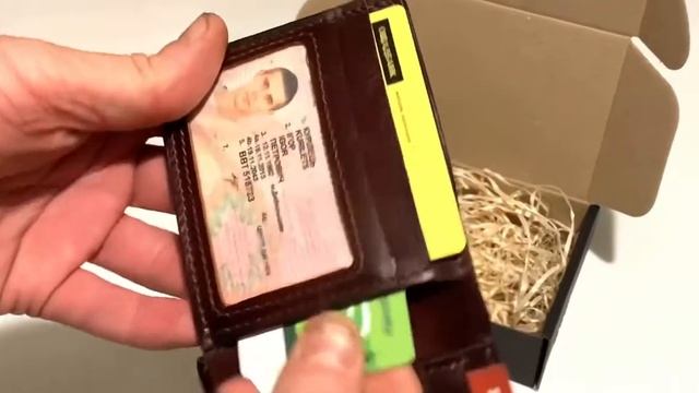 Кожаный кошелёк ручной работы, шкіряний гаманець смотреть онлайн