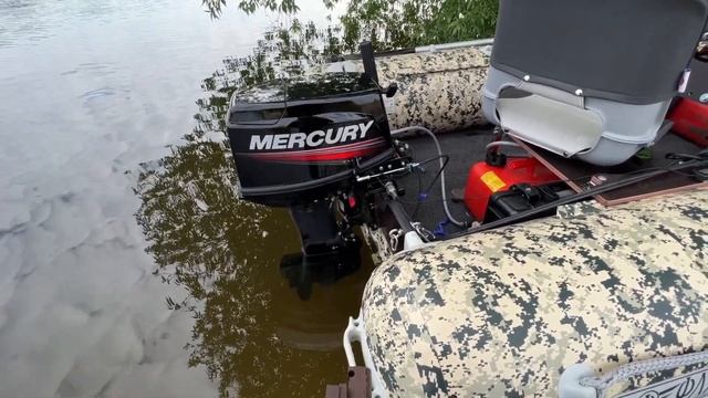 Тюнинг ПВХ лодки. Обкатка двигателя. Высота установки лодочного мотора. Ошибка установки мотора!!! смотреть онлайн