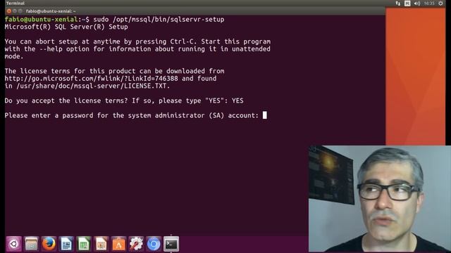 Instalação do SQL Server no Linux Ubuntu 16.04 смотреть онлайн