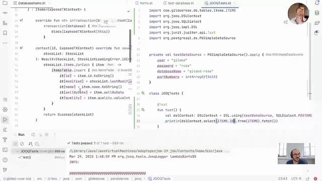 jOOQ and PostgreSQL - Kotlin database access with Lukas Eder смотреть онлайн