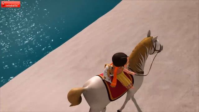 আমার ঘোড়া - Horse Song | Bengali Rhymes For Children | Infobells