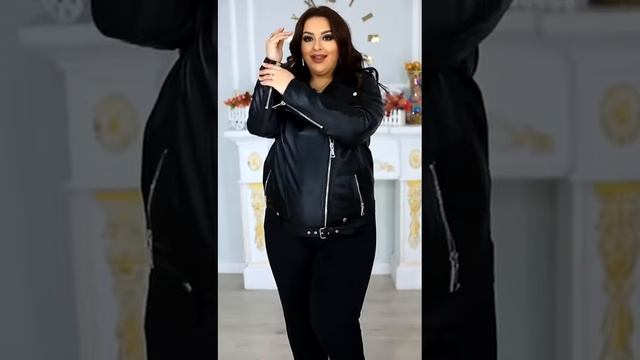 Косуха оверсайз из натуральной кожи смотреть онлайн