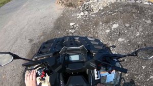 Квадроцикл с прицепом