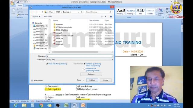 How to convert word, Excel, Powerpoint Document to PDF | पीडीएफ फ़ाइल कशी बनवायची | मराठी смотреть онлайн
