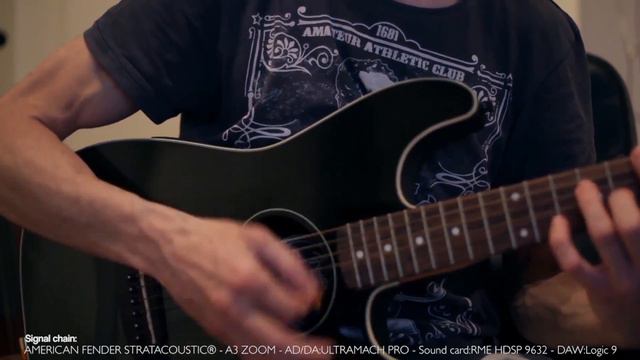 Fender Stratacoustic смотреть онлайн