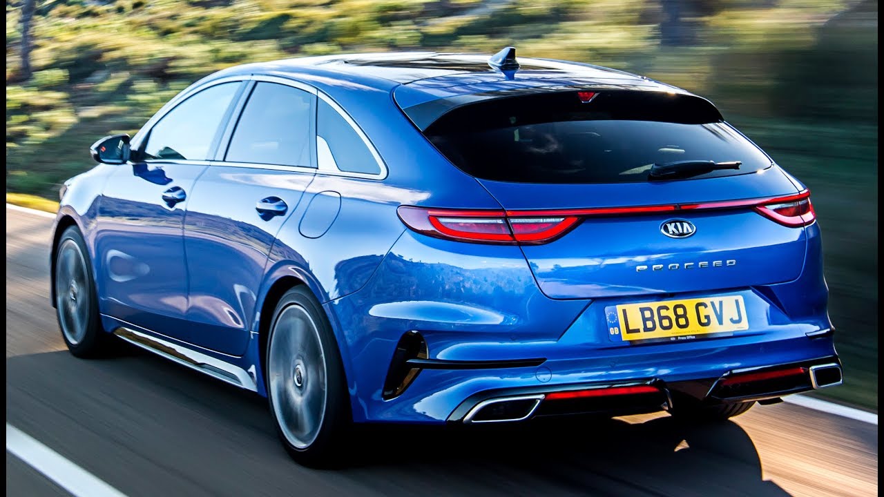Kia ProCeed 'GT Line S' 2019 - уникальный стрелковый тормоз. смотреть онлайн