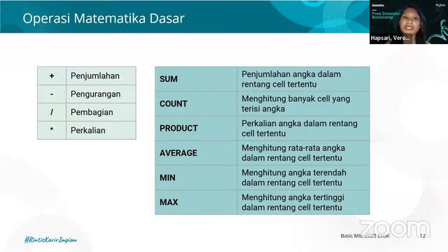 Free Intensive Bootcamp Microsoft Excel: Basic | MySkill x Deloitte смотреть онлайн