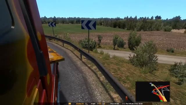 I REVERSED MY TRUCK 300 MILES | Euro Truck Simulator 2 смотреть онлайн