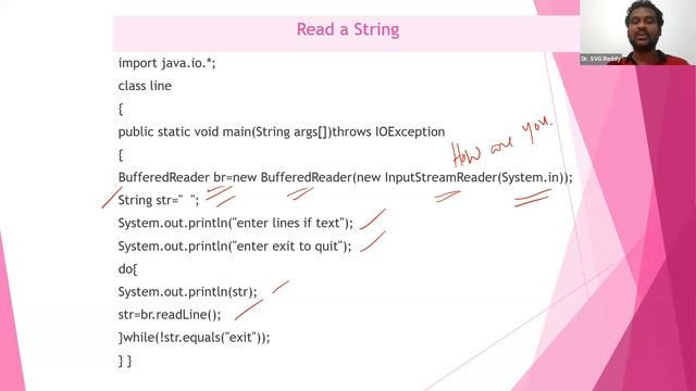 java-I/O streams - BufferedReader - to read a string #java #program #code #algorithm смотреть онлайн