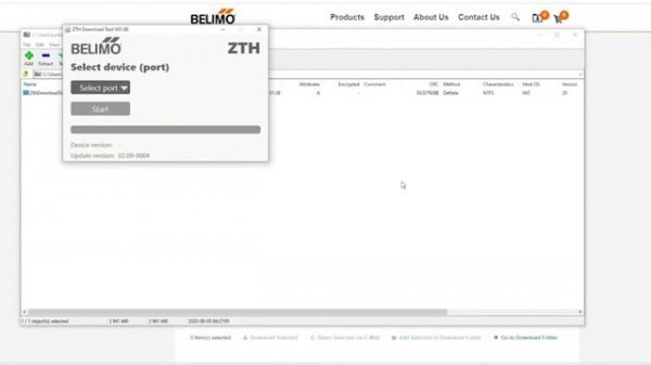 How To: Update ZTH Handheld Tool Firmware | Belimo