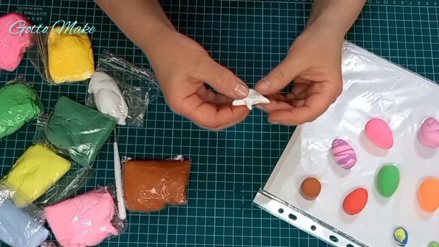 Поделки, миниатюры из воздушного пластилина / Accessories, miniatures for dolls, toys and decor. смотреть онлайн