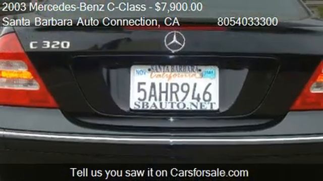 2003 Mercedes-Benz C-Class C320 Sport Sedan for sale in Gole смотреть онлайн