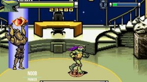 TMNT 2007 (GBA) Все боссы без урона.
