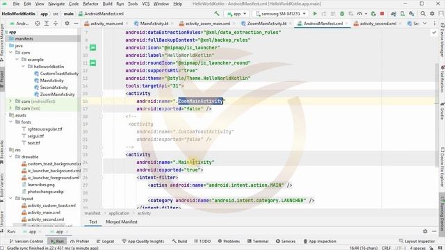 Kotlin Tutorial: How to Zoom Imageview in Kotlin | #earnvibes #androiddevelopment смотреть онлайн