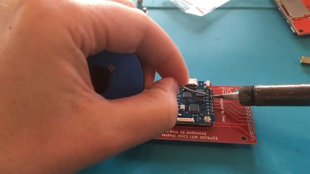 ESP8266 WeatherStationColor Solder Guide смотреть онлайн