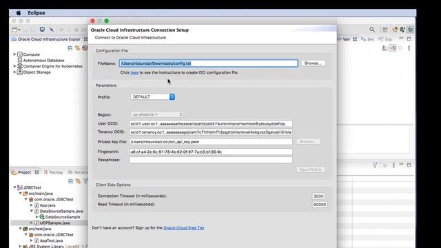 Connect to ATP/ADW using Eclipse Plugin смотреть онлайн