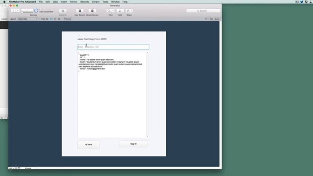 Generator - JSON смотреть онлайн