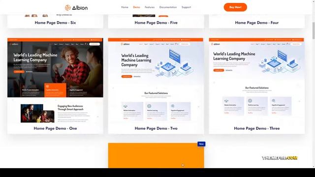 Albion - Machine Learning and AI WordPress Theme robots robotics Shimazaki смотреть онлайн