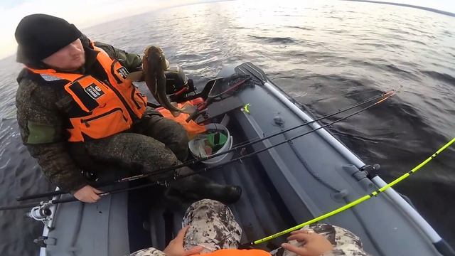 Моя первая морская рыбалка с ловлей трески в Белом море. смотреть онлайн