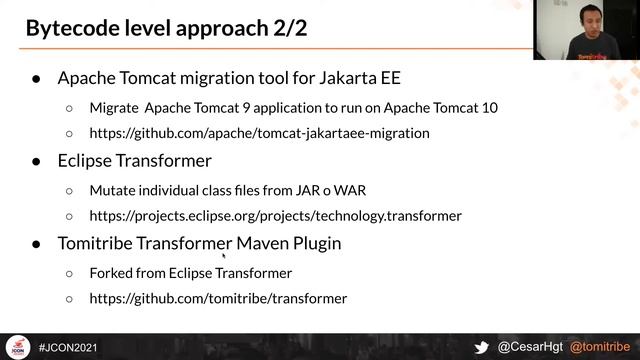 Paving the road with Jakarta EE and Apache TomEE | Cesar Hernandez (EN) смотреть онлайн