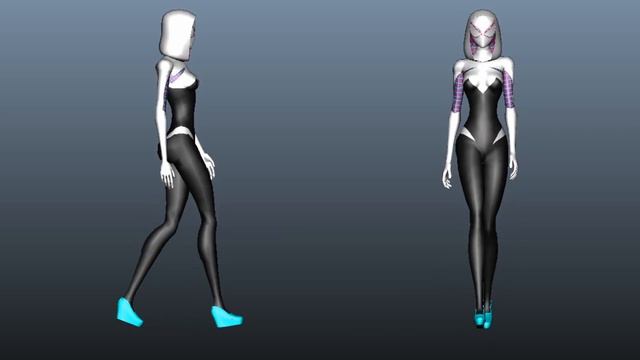 Female Walking Animation