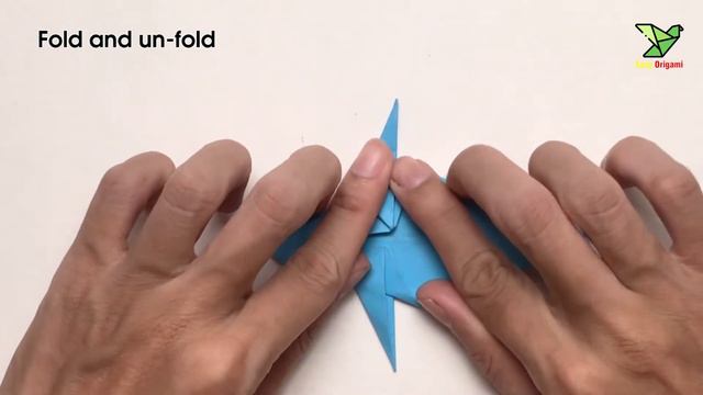 How to fold fox| Folding paper fox step by step | origami tutorial смотреть онлайн