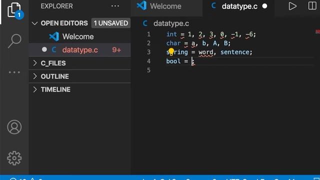 Data Types. #datatypes #cprogramming #integers #characters #string #boolean #float #double смотреть онлайн