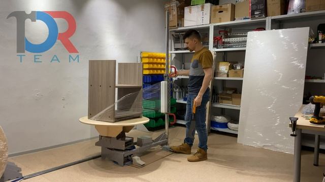 Универсальный упаковщик в стрейч пленку. Упаковка листового и объемного материала смотреть онлайн