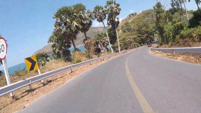 road from Promthep cape to Windmill viewpoint смотреть онлайн