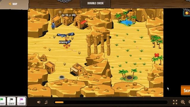 Double Cheek CodeCombat. Python смотреть онлайн