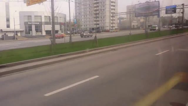 Поездка на автобусе Маршрут № 244 Москва смотреть онлайн