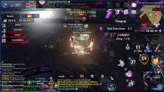Lineage 2 Revolution 1m to 1.5m CP Live EP #4 смотреть онлайн
