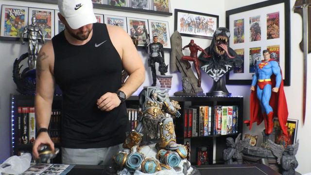 LOGAN GRIMNAR By HMO Collectibles: Warhammer 40k Limited Edition Statue Unboxing & Review смотреть онлайн