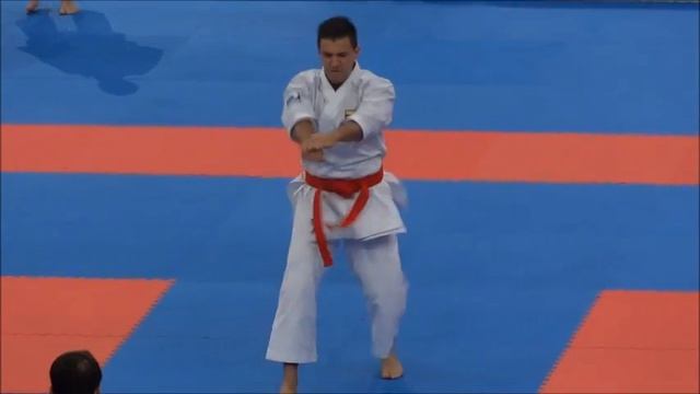 Kata SEIENCHIN By Antonio Diaz - 21st WKF World Karate Championships
