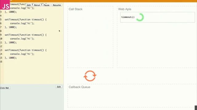 Асинхронность в JavaScript. Event loop, callback, callstack / Asynchrony in JavaScript. смотреть онлайн