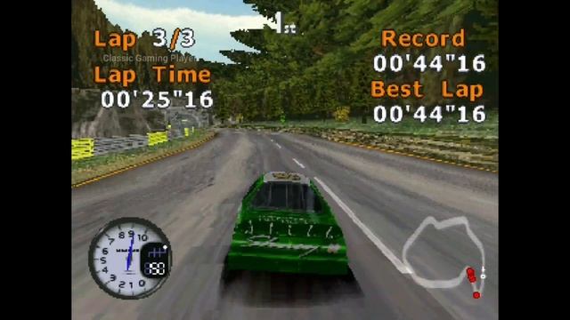 Stock Car Racer - PS1 Gameplay смотреть онлайн