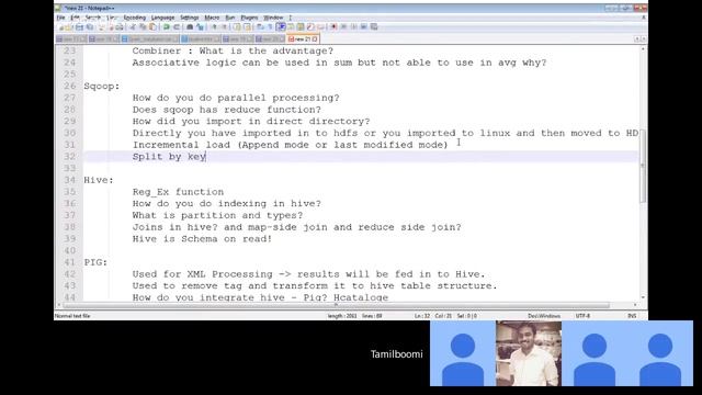 Real time Hadoop Interview Questions and Advice | MUST WATCH смотреть онлайн