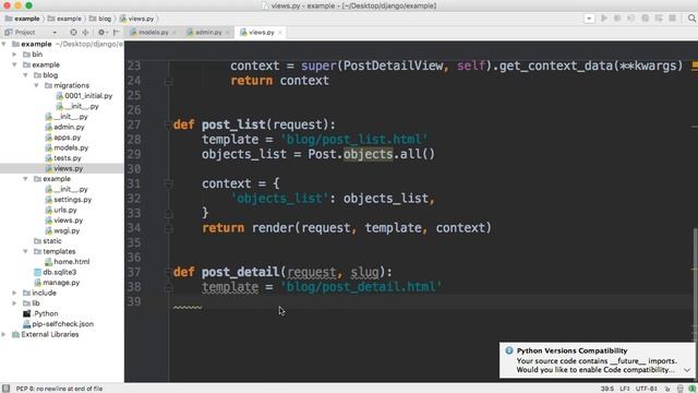 How To Django: Blog Application - Class Based Detail View Vs Function Based Detail View смотреть онлайн