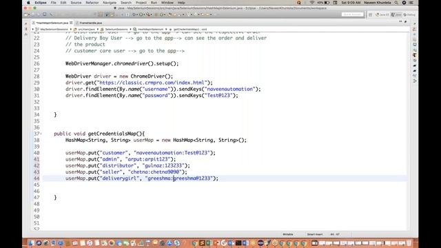 Real Time Use Case of HashMap in Selenium || Important Selenium Interview Question смотреть онлайн