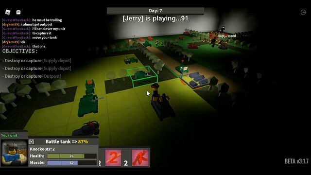 How to beat Normandy tryhard and kill the super heavy! | Noobs in combat Roblox смотреть онлайн