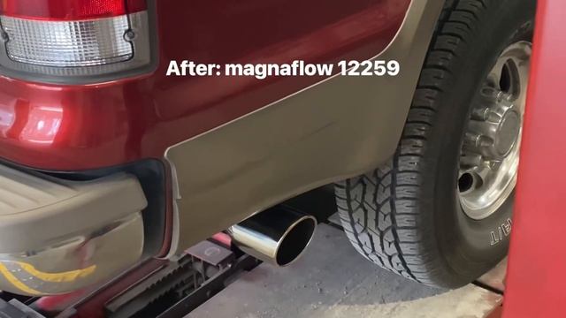 V10 Excursion exhaust before and after смотреть онлайн