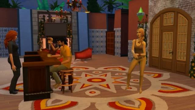 Куда смотрят мужчины? /Sims 4/ смотреть онлайн