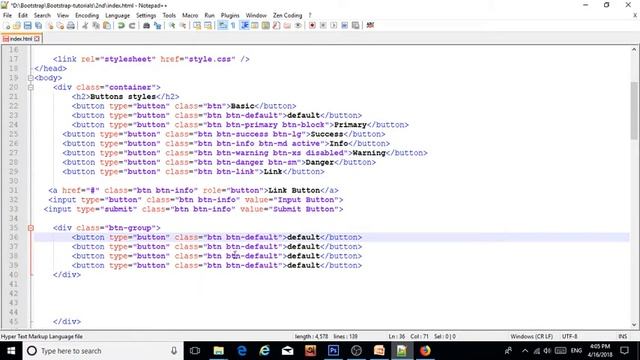 Bootstrap Basic Tutorial (Bangla) Part-5- button- btn group -dropdown btn смотреть онлайн